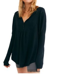 NWT Free People Henley Top